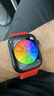 BHO【熱銷(xiāo)1萬(wàn)+】適用蘋(píng)果手表表帶apple iwatch Ultra3/2/s11/s10表帶se3/2/s9/8海洋硅膠表帶7男女款 【紅色】海洋表帶 【49/46/45/44mm 表盤(pán)通用】 曬單實(shí)拍圖