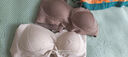 FitonTon2件裝調(diào)整型內(nèi)衣女防下垂提拉收副乳文胸塑型大碼薄款無痕胸罩 曬單實拍圖