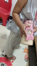 目送（musong）兒童保溫杯 水杯女可愛高顏值316小學生吸管保溫杯幼兒園男孩水杯 520ml粉色小兔+316抗菌 【隨機公仔DIY貼+杯刷+吸管刷】 曬單實拍圖
