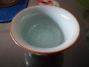 尚言坊冰晶汝窯手繪品茗杯主人杯建盞家用辦公功夫喝茶杯小茶杯單個(gè)小號 1【葫蘆】手繪冰晶壓手杯 曬單實(shí)拍圖