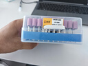 金信砂輪打磨頭柄3mm工業(yè)級耐磨組合套裝紅剛玉金屬模具除銹擴(kuò)孔去毛刺磨削拋光風(fēng)磨電磨頭火石仔(100支/盒) 曬單實(shí)拍圖
