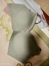 FOURDATRY無痕內(nèi)衣文胸女無鋼圈內(nèi)衣女聚攏防下垂收副乳上托運(yùn)動(dòng)美背心胸罩 綠色單件 L（適合36/80ABC） 曬單實(shí)拍圖