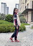 女童套裝秋冬季2025新款洋氣加絨開衫兩件套兒童學生休閑運動服 97紅色 熱賣款 外套+褲子 130 關(guān)注優(yōu)先發(fā) 曬單實拍圖