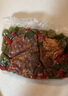 天萃庭 雙椒小炒牛肉450g 快手菜方便菜家常菜肴下飯拍檔 曬單實(shí)拍圖