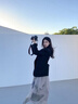 春乏炸街小眾小西裝外套女2025年流行春秋小個(gè)子寬松網(wǎng)紅氣質(zhì)西服上衣 黑色 單外套 S 建議96-106斤 曬單實(shí)拍圖