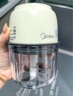 美的（Midea）輔食機嬰兒家用 小型多功能打泥攪拌機寶寶料理機 絞肉機 佐料機 家用迷你蒜泥 403J3 曬單實(shí)拍圖