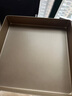 三能SN11583金色不沾正方形烤盤家用古早金盤28x28蛋糕卷烘焙模具 曬單實拍圖