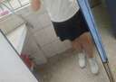 安踏元年板鞋女鞋夏季小白鞋學(xué)生厚底復古潮流男女同款增高運動(dòng)休閑鞋 曬單實(shí)拍圖
