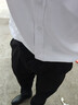 羅蒙西服套裝男士商務(wù)修身西裝男職業(yè)正裝小西服新郎伴郎結(jié)婚禮服外套 黑色雙扣【西服+西褲+馬甲+襯衫 L /170【100-115斤】+7件禮品 曬單實拍圖