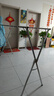 京佳宜晾衣架雙桿落地折疊陽(yáng)臺晾衣桿折疊衣架伸縮曬被子內衣架免安裝 曬單實(shí)拍圖