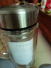 鷹本士高硼硅雙層玻璃杯茶水分離便攜水杯雙層防燙保溫杯辦公室專用水杯 【雙層防燙】帶手柄550 曬單實(shí)拍圖