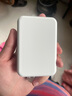 蘋(píng)果磁吸充電寶Magsafe無(wú)線(xiàn)3C認證移動(dòng)電源適用iPhone16/15/14/13/12promax外接電池便攜小巧 雪域白丨標準快充丨MagSafe強力磁吸 10000mAh 曬單實(shí)拍圖