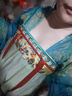 重回漢唐春辰錦原創(chuàng  )唐制復原齊胸襦裙套裝披帛漢服女裝 上藍下綠齊胸套裝/預售 30天 L 165 曬單實(shí)拍圖