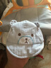 兔兔大文嬰幼兒帽子春夏季薄款寶寶遮陽(yáng)防曬帽0-3-6-12個(gè)月鴨舌帽棉新生兒 小熊藍(lán)色（紗布棉）松緊腰 帽圍36-45cm（建議0-12個(gè)月） 曬單實(shí)拍圖