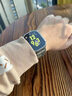 適用于s11蘋(píng)果手表表帶iwatch876愛(ài)馬仕Ultra3氟橡膠kilim表帶S10 灰色 kilim折疊扣款 38/40/41/42mm表盤(pán)通用 曬單實(shí)拍圖
