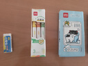 得力（deli）三顧喵廬雙頭勾線(xiàn)筆小白筆0.5mm/1.2mm水性記號筆馬克筆學(xué)生兒童文具美術(shù) 6支/盒 SN210 黑色 曬單實(shí)拍圖