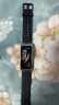 華為（HUAWEI）華為通話(huà)手環(huán)B7腕上藍牙耳機通話(huà)手表耳機二合一防水心率睡眠血氧監測運動(dòng)智能通話(huà)手環(huán) B7曜金黑+玫瑰金表框+摩卡棕表帶+貼膜 曬單實(shí)拍圖