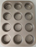 法焙客（FOR BAKE）12連馬芬蛋糕模具 瑪芬模具 迷你麥芬烤盤蛋撻模烘焙工具 曬單實拍圖