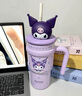 艾可思（X&W）hellokitty冰霸杯大容量保溫杯女士高顏值七夕禮物316保冷吸管杯 庫洛米700ml（禮盒裝） 曬單實拍圖