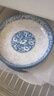 云鴻陶瓷菜盤(pán)套裝 家用創(chuàng  )意個(gè)性青花腸粉蒸餐盤(pán)飯盤(pán) 陶瓷網(wǎng)紅藝術(shù)盤(pán)子 7英寸盤(pán)子*10(蔓玉) 曬單實(shí)拍圖