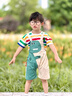 迪士尼寶寶嬰兒衣服夏季裝套裝新款男寶寶可愛(ài)超萌恐龍T恤背帶短褲兩件套 藍色90 建議80-90cm1歲半-2歲cm 曬單實(shí)拍圖