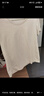 森馬（Semir）短袖t恤女短款合體顯瘦正肩內(nèi)搭25夏涼感修身打底衫109325100001 曬單實(shí)拍圖