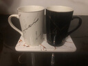范爺家陶瓷漱口杯 3件套裝情侶刷牙杯輕奢高端家用牙杯洗漱杯酒店牙缸 情侶漱口杯3件套【手柄款】 曬單實(shí)拍圖