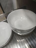京東京造大容量湯碗水煮碗陶瓷碗家用大號面碗沙拉碗奶油華夫8英寸碗2個裝 曬單實拍圖