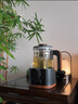 格麗思（GREENIS）煮茶壺養(yǎng)生壺 純鈦噴淋式加熱煮茶器一體式燒水壺蒸茶壺 辦公室蒸茶器茶水分離 電茶壺圍爐煮茶 深空灰禮盒裝（純鈦壺底-單直筒茶漏） 曬單實(shí)拍圖
