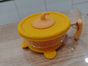 taoqibaby嬰兒輔食碗兒童餐具吸盤碗防摔耐高溫PPSU碗輔食工具便攜碗 曬單實拍圖