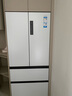 海爾（Haier）冰箱500L白色法式多門(mén)零距離自由嵌入式雙變頻風(fēng)冷一級超薄大容量家電國家補貼BCD-500WGHFD4DW9U1 曬單實(shí)拍圖