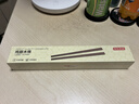 京東京造 筷子 家用食品接觸級餐具實木防滑雞翅木原木【無漆無蠟】10雙裝 曬單實拍圖