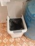 五月花腳踏垃圾桶10L腳踩手按雙開蓋衛(wèi)生間客廳廚房帶蓋垃圾桶家用大號 曬單實拍圖