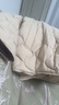 森馬（Semir）羽絨服女中長(cháng)款輕薄肌理寬松2025撞色燈芯絨翻領(lǐng)冬裝109725113027 曬單實(shí)拍圖