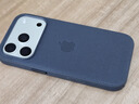 Apple/蘋果 iPhone 17Pro科技織物保護(hù)殼-藍(lán)色 手機(jī)殼蘋果17手機(jī)殼蘋果手機(jī)殼 曬單實(shí)拍圖