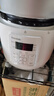 東芝（TOSHIBA）智能安全電壓力鍋 3L 4-6人高壓鍋家用多功能壓力煲無(wú)水料理 雙壓萃鮮 電壓力鍋PC-30MRUC(W) 曬單實(shí)拍圖