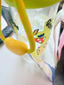 babycare兒童水杯夏季吸管杯學(xué)飲杯免擰戶外運動直飲幼兒園上學(xué)水壺-青色 曬單實拍圖