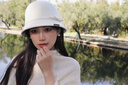 MINISO羊毛呢帽子女蝴蝶結漁夫帽赫本復古盆帽大頭圍時(shí)尚保暖防風(fēng)高級感 米白色【百搭顯臉小/日常上鏡顯白】 均碼 曬單實(shí)拍圖