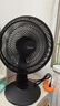 美的（Midea）臺式電風(fēng)扇七葉柔風(fēng)輕音臥室宿舍廣角遠(yuǎn)距交流定頻臺扇辦公室桌面節(jié)能省電搖頭小型電扇 FGAU30D 曬單實拍圖