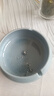 DKO哥窯煙灰缸創(chuàng  )意個(gè)性時(shí)尚防風(fēng)家用客廳辦公室復古中式大號陶瓷煙缸 哥窯大號煙灰缸（淺藍） 曬單實(shí)拍圖