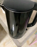 蘇泊爾（SUPOR）電水壺?zé)崴畨?1.7L全鋼無(wú)縫內(nèi)膽 雙層防燙電熱水壺 316L不銹鋼燒水壺 SW-17J416L 曬單實(shí)拍圖