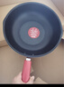 特福（Tefal）炒鍋家用不粘鍋平底炒鍋28cm炒鍋電磁爐燃?xì)庠钔ㄓ糜锈?曬單實(shí)拍圖