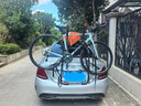 BEATE LESCH防脫汽車(chē)自行車(chē)架后掛架SUV車(chē)載后備箱車(chē)尾架后掛式升級通用款高碳鋼掛二輛 曬單實(shí)拍圖