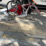 永久老年腳蹬三輪車?yán)先四_踏腳踩自行單車人力車代步拉貨輕便成人 【50-小斗款】酒紅色-單鏈條 曬單實拍圖