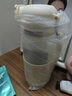 恩爾美（nRMEi）玻璃杯孕產(chǎn)婦躺著喝水女士高顏值夏季泡茶高硼硅防摔耐熱吸管杯子 曬單實拍圖