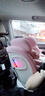 貝比途（BOBEITOO）貝智兒童安全座椅汽車用嬰兒寶寶車載智能通風(fēng)加熱0-12歲可坐躺 至尊智能粉（上拉帶+腳踏板） 曬單實拍圖