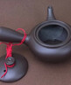 紫砂茶壺茶具廣東側把壺帶濾手柄壺有把手壺小大號單柄長(cháng)嘴茶壺家 中號約150ml 曬單實(shí)拍圖