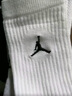 耐克（NIKE）JORDAN EVERYDAY 速干中筒運動(dòng)襪（3雙） DX9632-100 L 曬單實(shí)拍圖