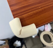 紐備麗提防撞條嬰幼兒柜子桌子桌角防磕碰防護(hù)條免貼膠加寬加厚L型米白色 曬單實(shí)拍圖