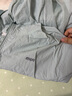 馬騎頓（MQD）【UPF50+】男女25夏季新品網(wǎng)眼拼接透氣輕薄涼感防曬服 淺綠 160 曬單實(shí)拍圖